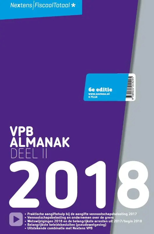 Nextens VPB Almanak / 2018 Deel 2