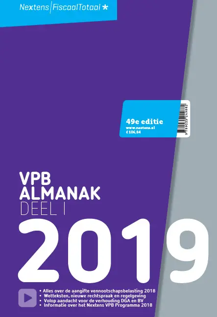 Nextens VPB Almanak 2019 / deel 1
