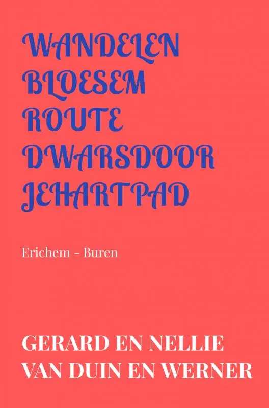 wandelen bloesemroute dwarsdoorjehartpad