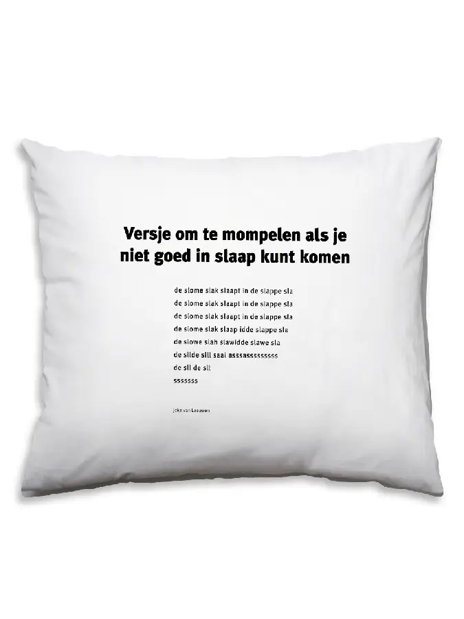 dichter Joke van Leeuwen SL32 kussensloop / 32