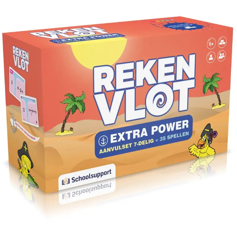 Rekenvlot Poweroefening - Laag 1 (groep 3), 7-delig