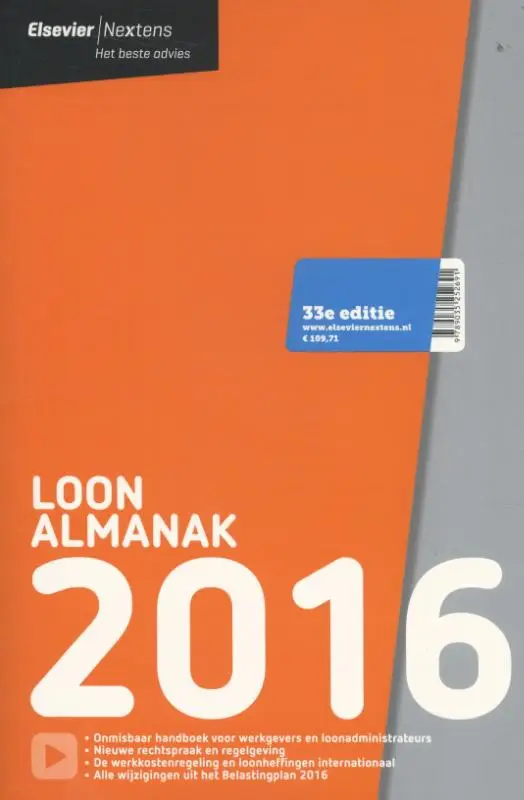 Elsevier Loon almanak / 2016