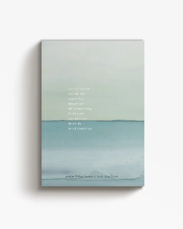 Notitieboek zet het blauw