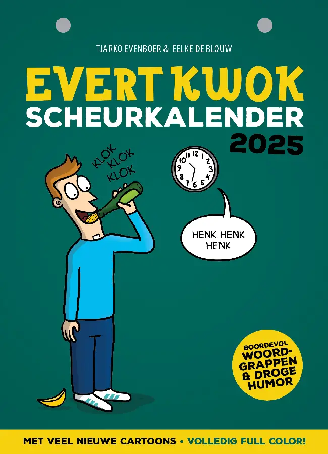 Evert Kwok scheurkalender / 2025