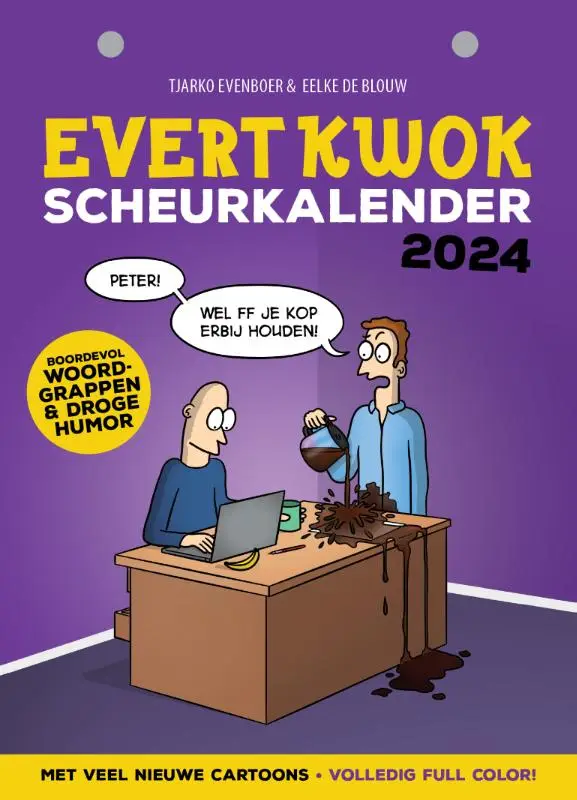 Evert Kwok Scheurkalender / 2024