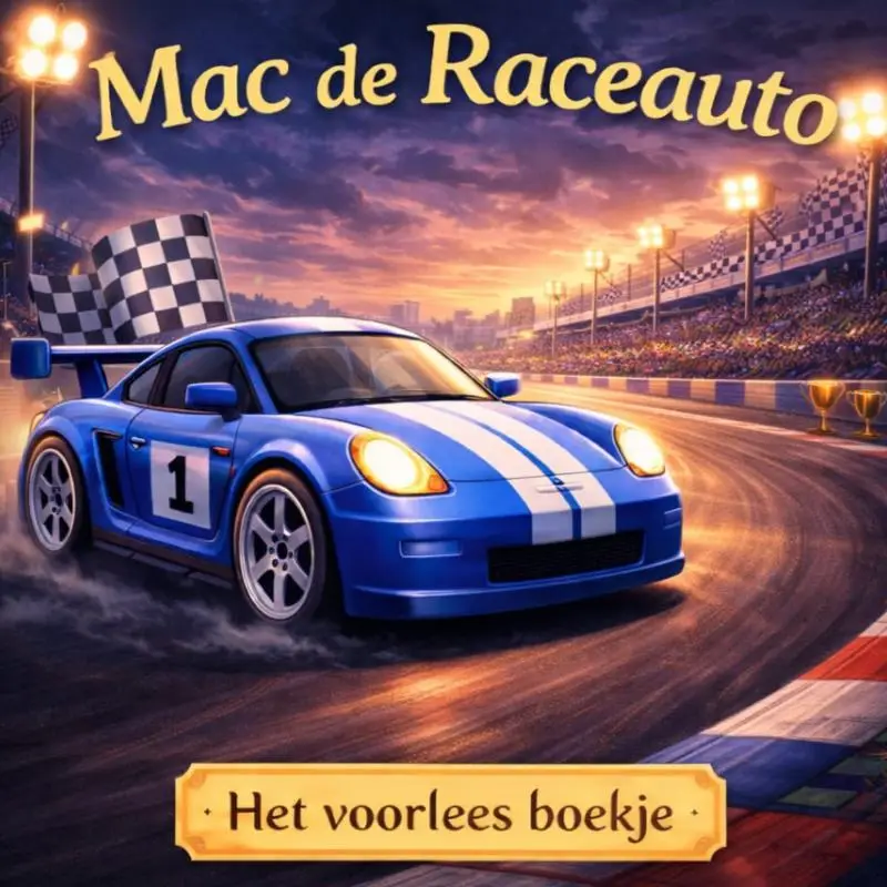 Het voorlees boekje. Mac de raceauto