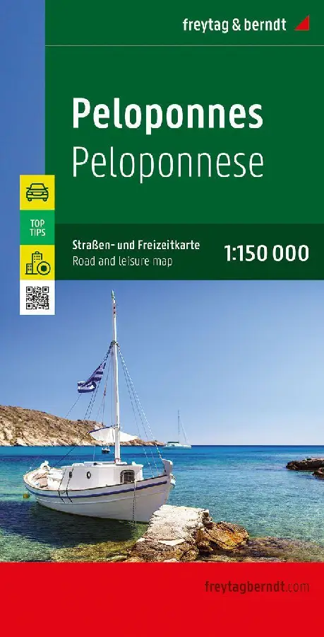 F&B Wegenkaart Peloponnesos