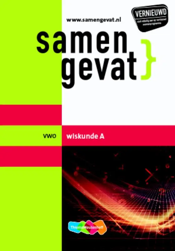 Wiskunde A / vwo