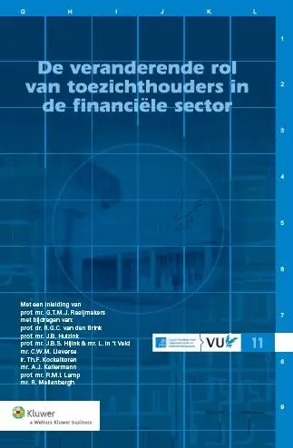 De veranderende rol van toezichthouders in de financiele sector