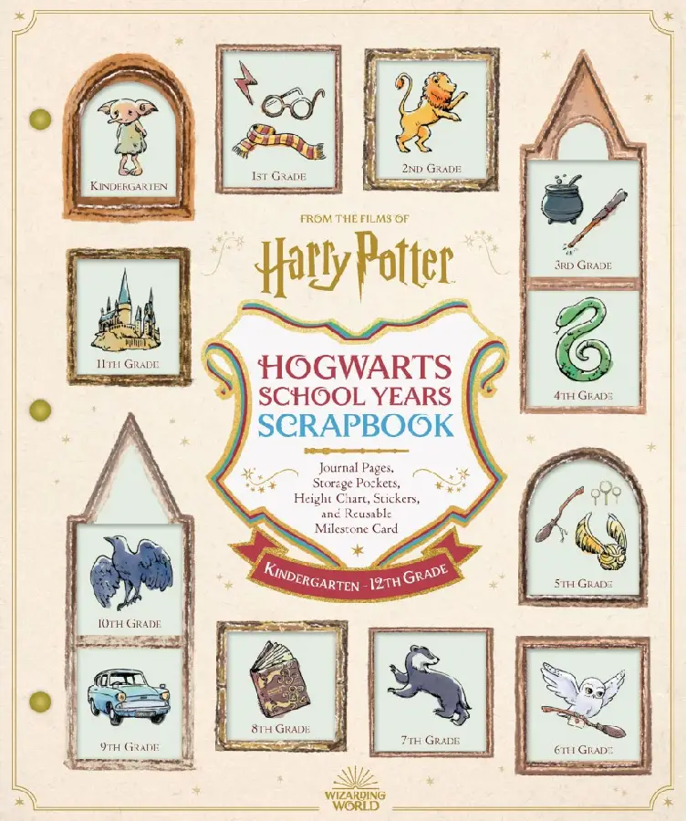 Harry Potter School Years Scrapbook