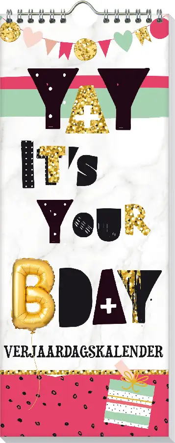 Verjaardagskalender It's your birthday