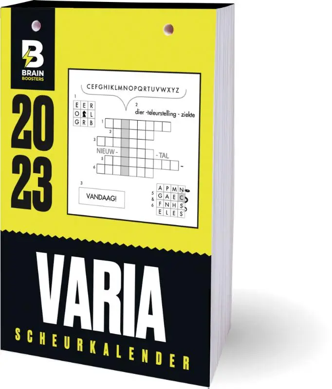 Brainboosters Varia scheurkalender / 2023