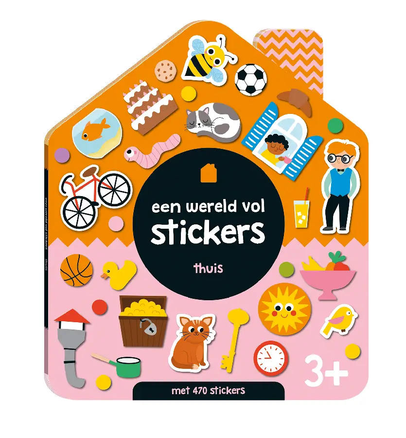 Een wereld vol stickers - Thuis