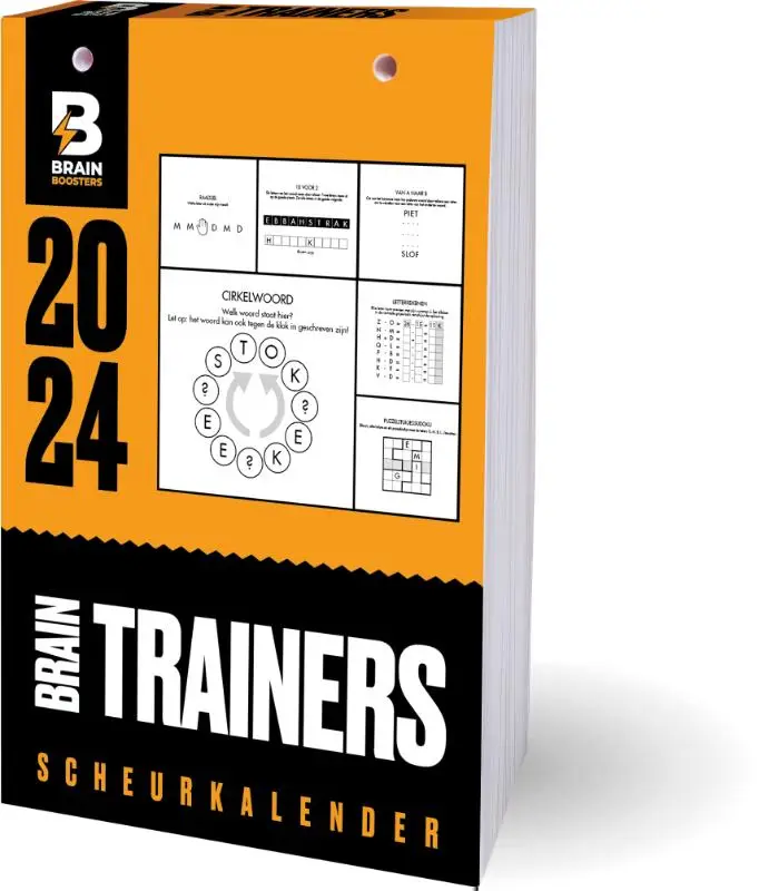 Brain Booster Braintrainers scheurkalender / 2024