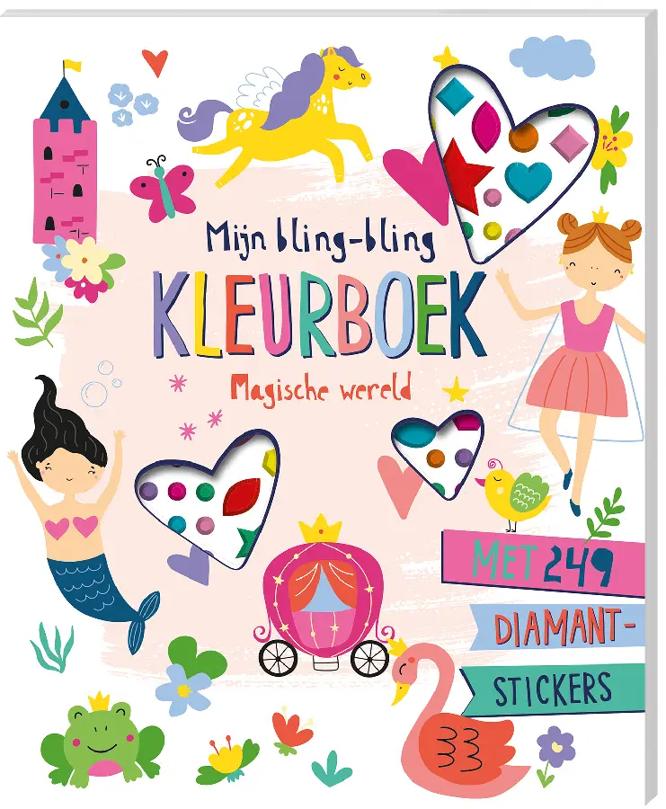 Mijn bling-bling kleurboek - Magische wereld