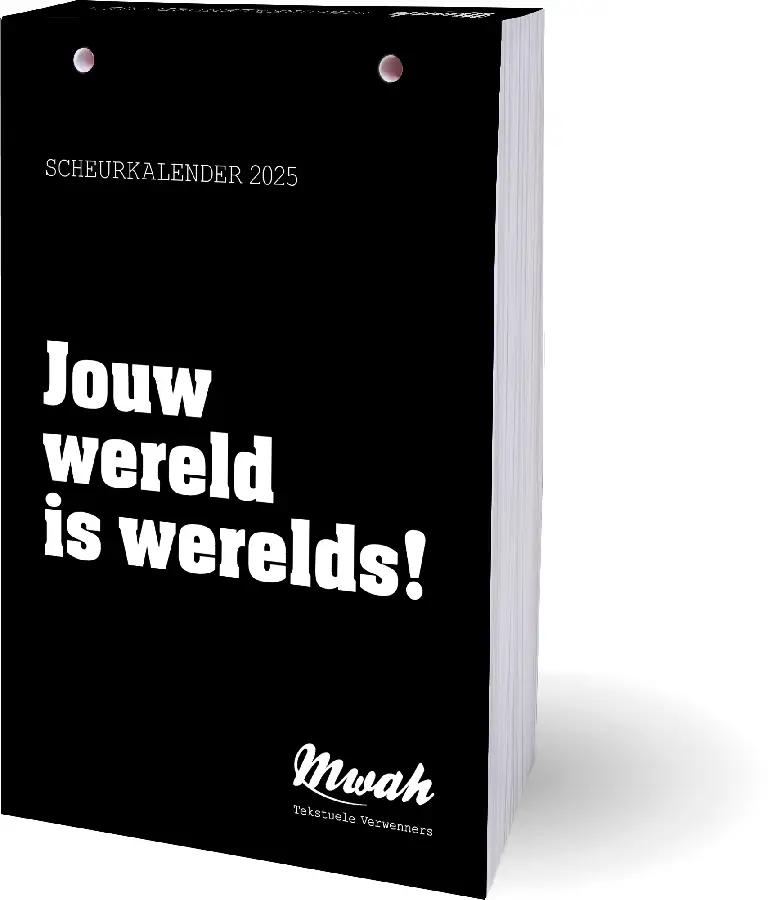 Mwah scheurkalender - 2025