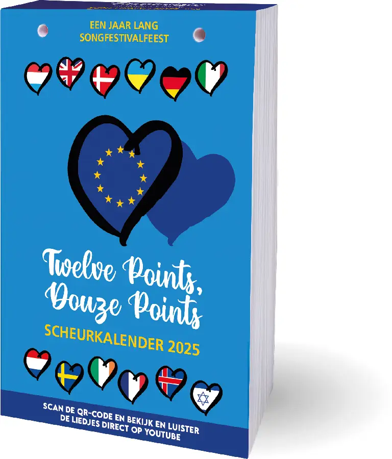 Twelve Points, Douze Points scheurkalender / 2025