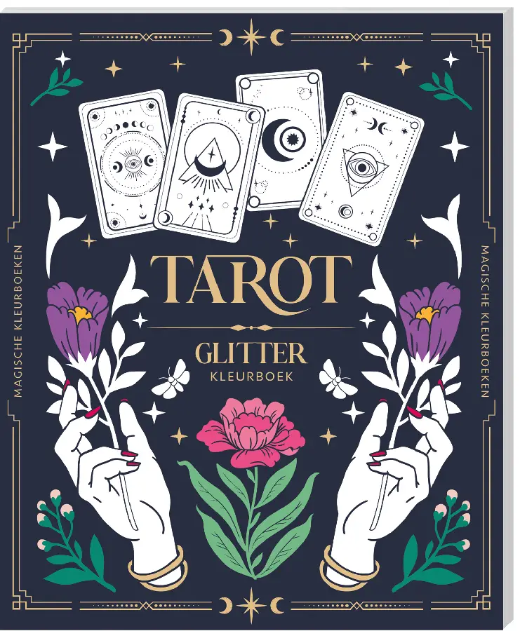 Magisch glitterkleurboek - Tarot