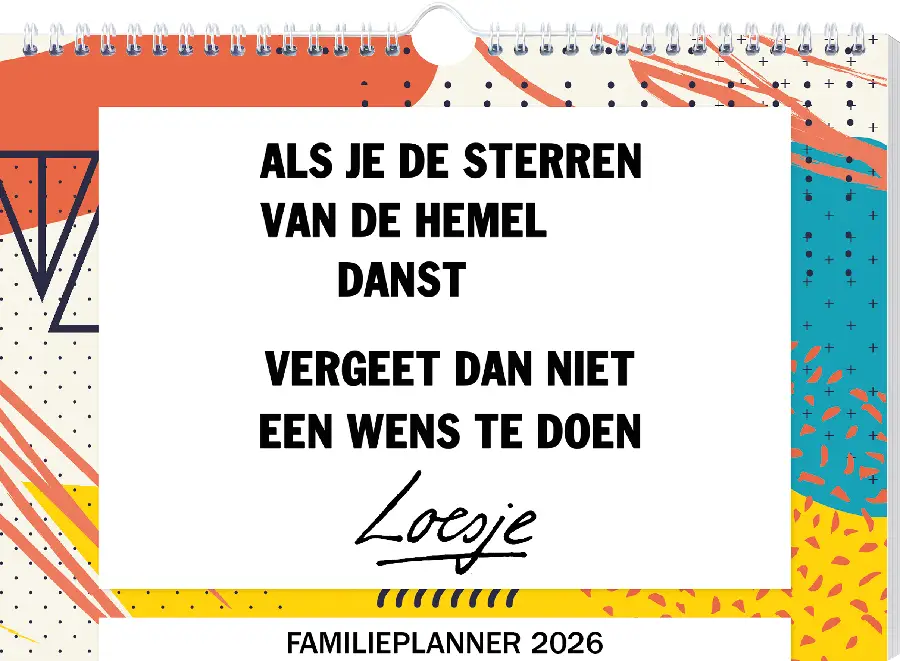 Loesje familieplanner - 2026