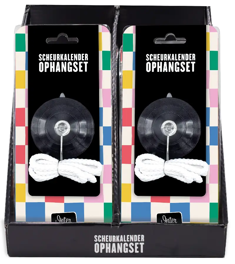 Display ophangset scheurkalender - 2026 (1T x 12 ex.)