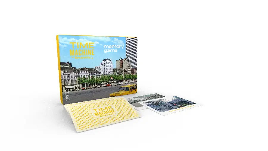 Time Machine Brussels Memory Game