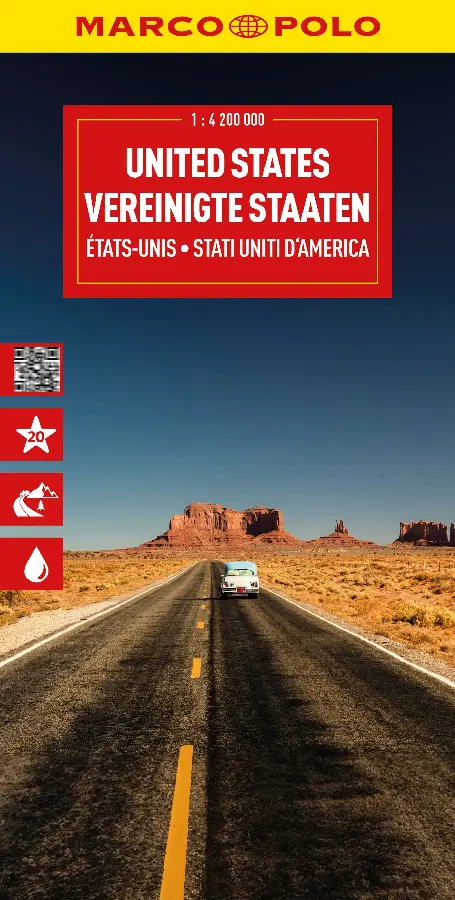 Marco Polo Wegenkaart USA