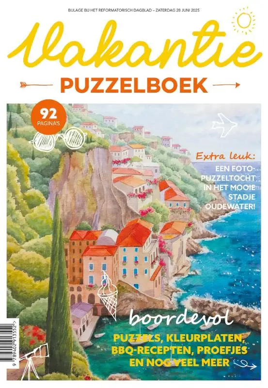 Vakantiepuzzelboek RD  juni 2025