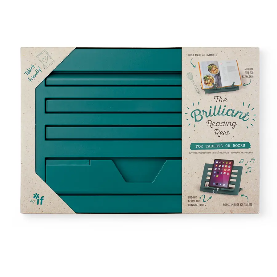 Brilliant Reading Rest - Teal Green