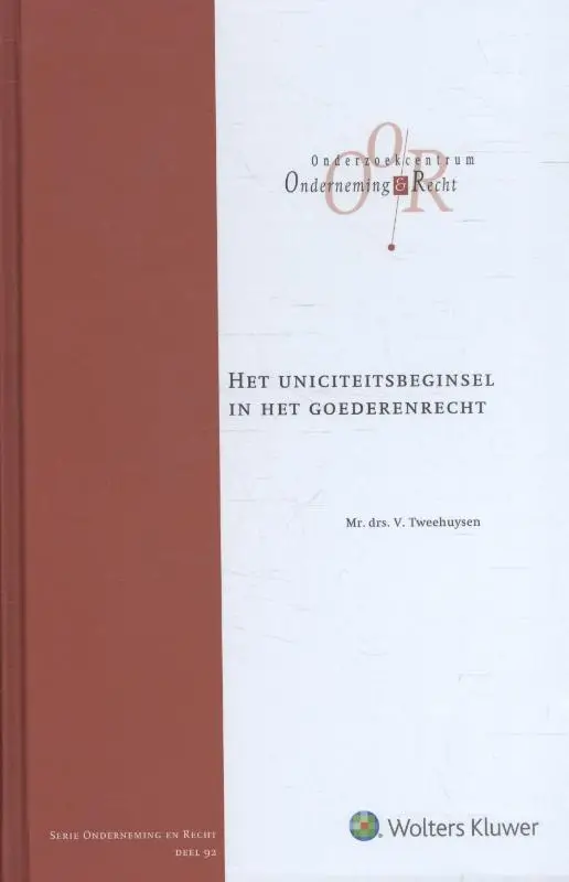 Het uniciteitsbeginsel in het goederenrecht