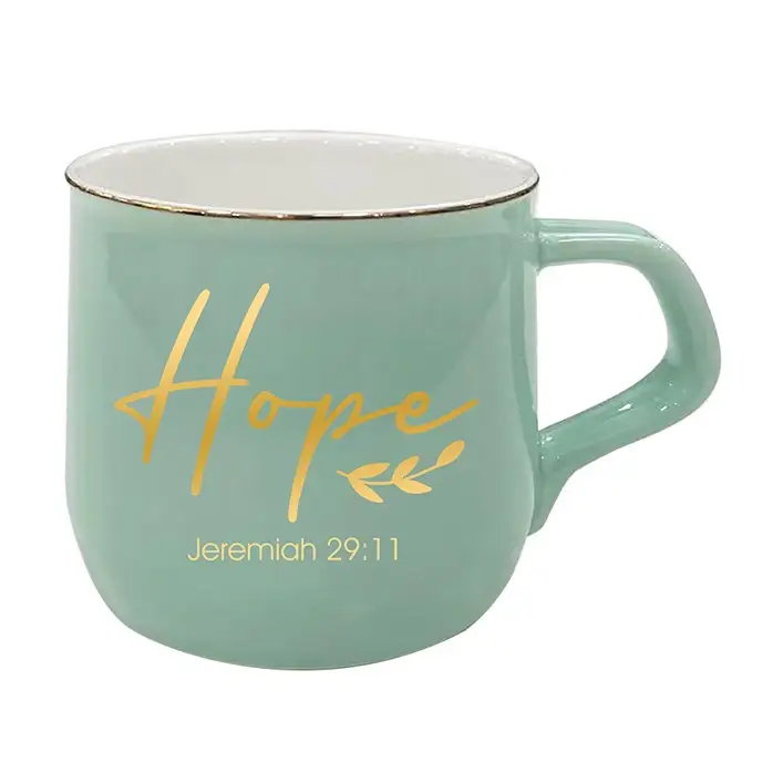 Mug Green Hope - Jeremiah 29:11