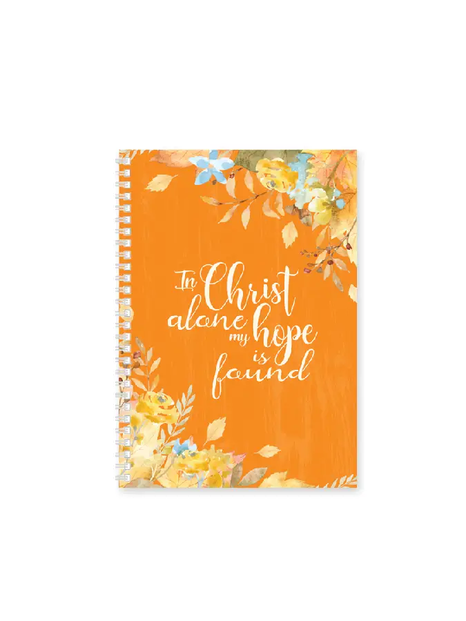 Softcover journal in Christ alone