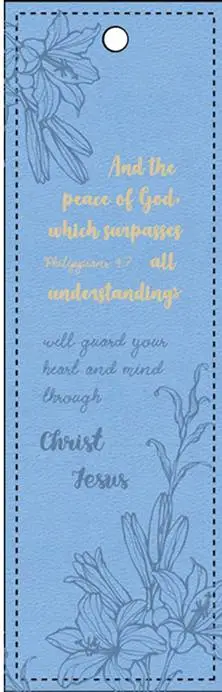 Luxleather Bookmark Peace of God