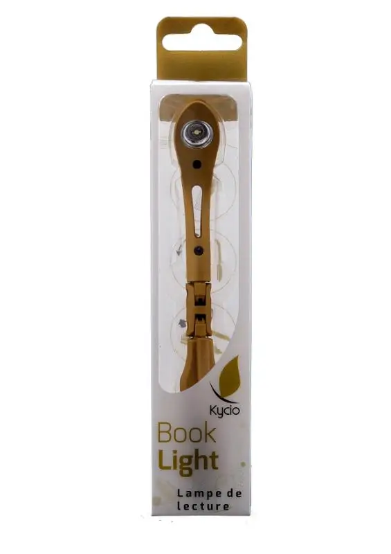 Booklight goud kycio