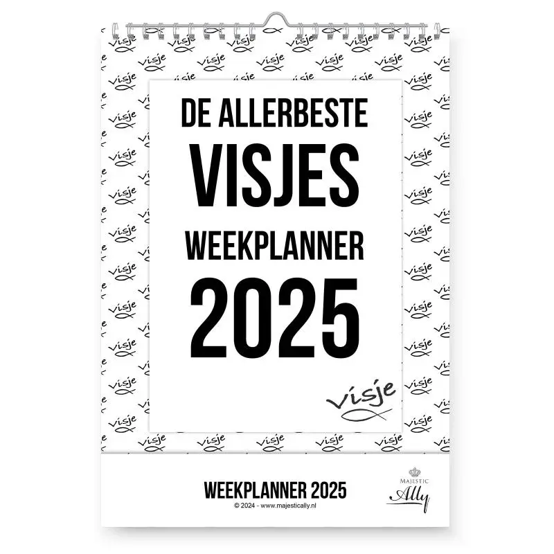 De allerbeste Visjes weekplanner / 2025