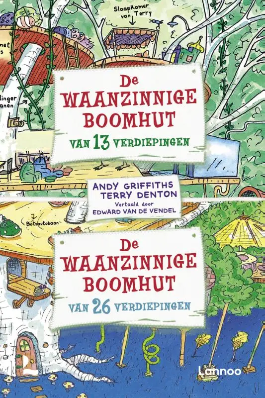 De waanzinnige boomhut van 13 en 26 verdiepingen