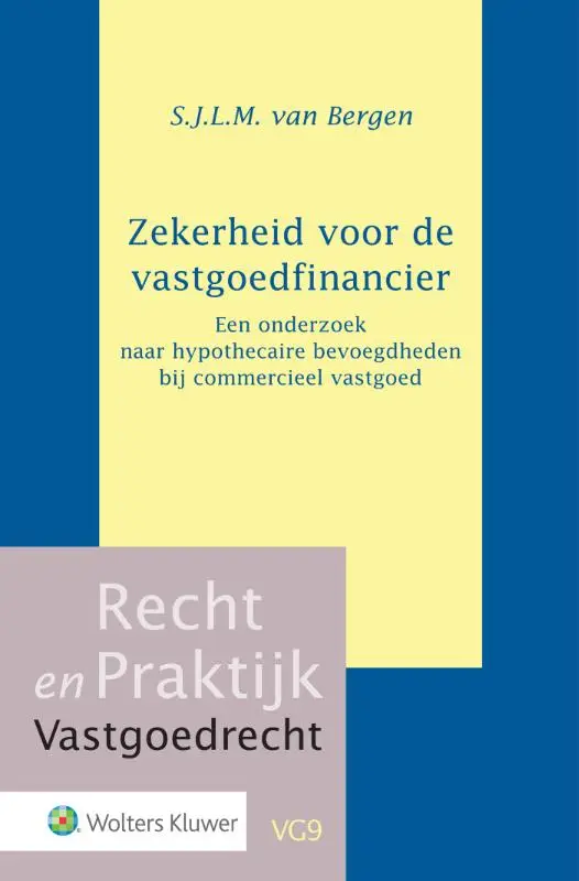 Zekerheid voor de vastgoedfinancier