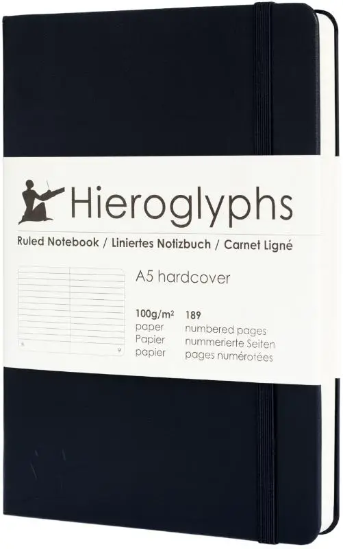 Hieroglyphs Notitieboek A5 Gelijnd