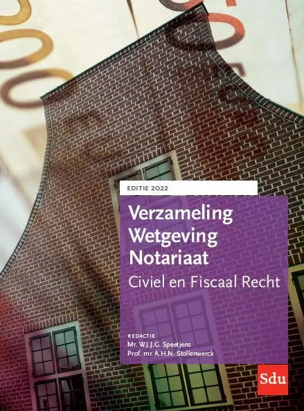 Verzameling Wetgeving Notariaat 2022