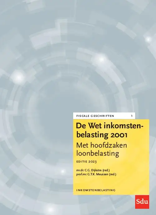 De Wet Inkomstenbelasting 2001, Editie 2023