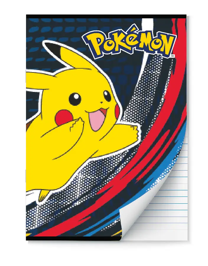 Pokemon A4 lijn schrift - 2024-2025