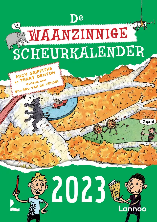 De waanzinnige scheurkalender / 2023