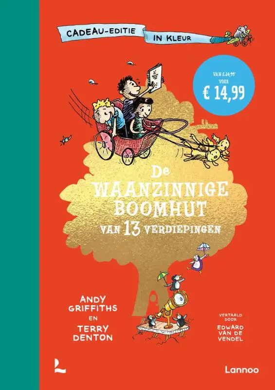 De waanzinnige boomhut van 13 verdiepingen