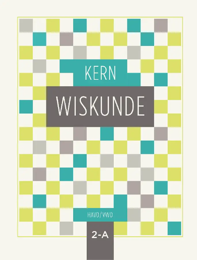 KERN Wiskunde leerboek havo/vwo 2 deel A
