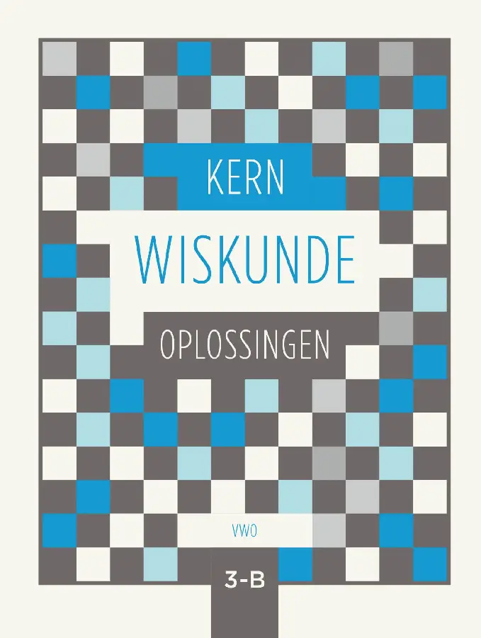 KERN Wiskunde oplossingenboek vwo 3 deel B