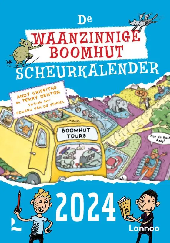 De waanzinnige boomhut scheurkalender / 2024