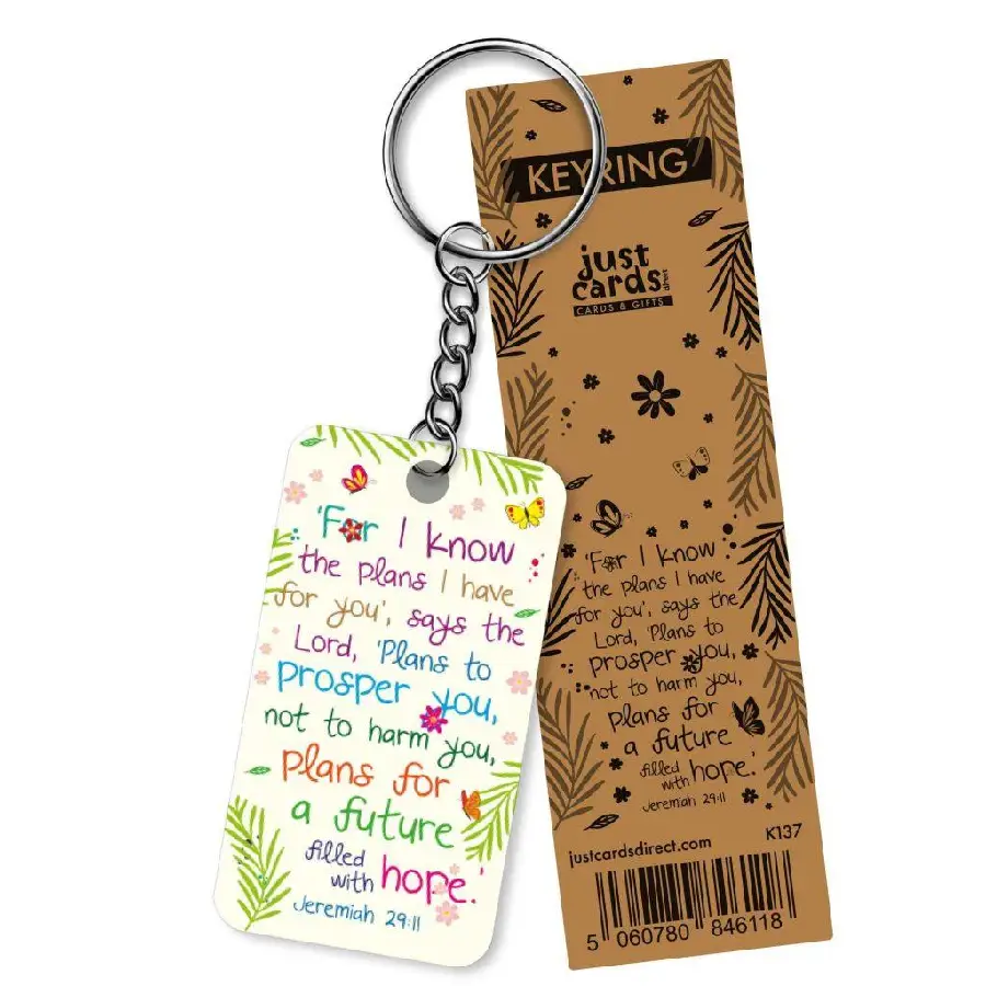 Keyring For I know the Plans I have