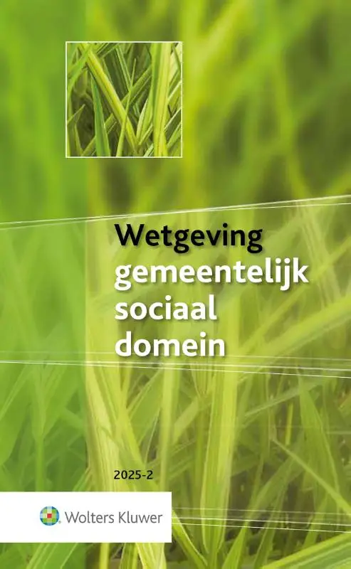Wetgeving gemeentelijk sociaal domein / 2025-2