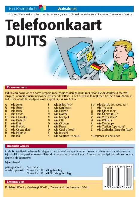 Telefoonkaart Duits