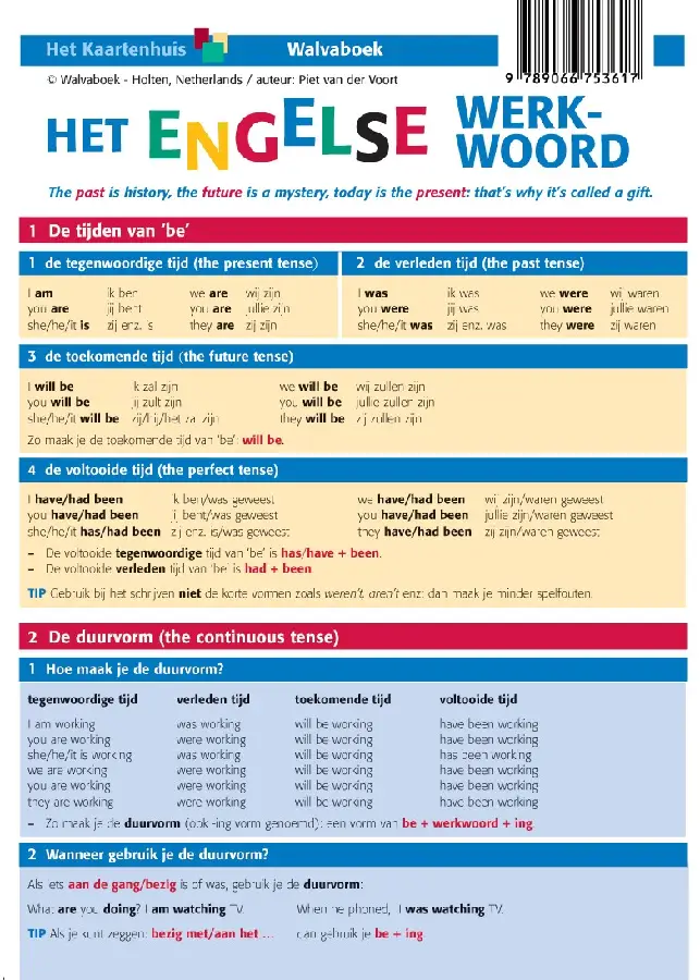 Het engelse werkwoord