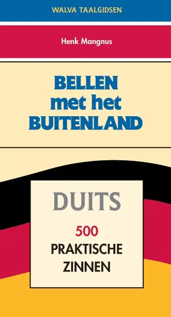 Bellen met het buitenland / Duits
